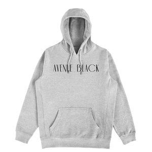 Avenue Black Organic Cotton Long Sleeve Gray Sweatshirt & Hoodie